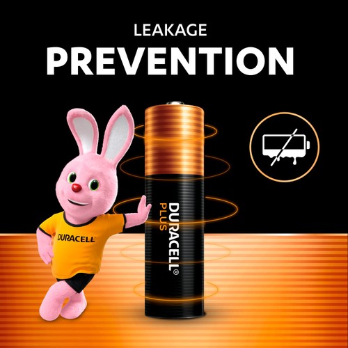 Duracell Plus AAA Alkaline Batteries LR03  thumbnail 4