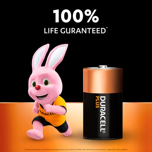 Duracell Plus D Batteries thumbnail 3