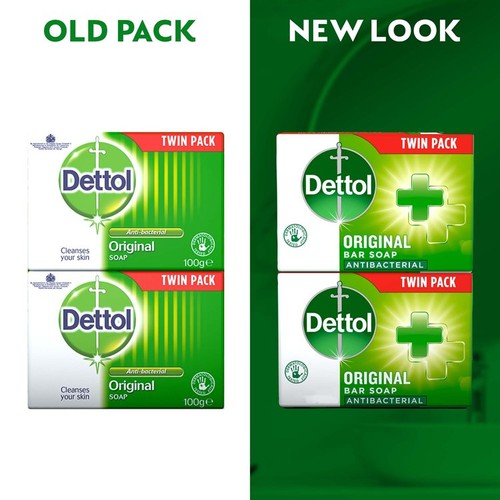 Dettol Original Antibacterial Hand Soap Bar 2 Pack thumbnail 4