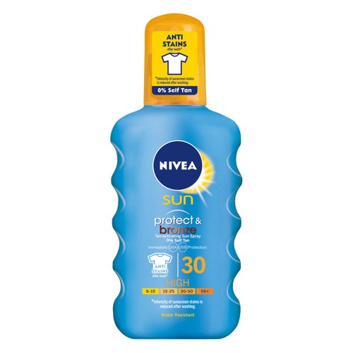 Nivea SUN Protect & Bronze Pump Spray SPF 30