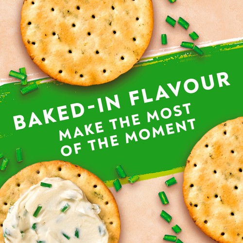 Jacob's Savours Thins Sour Cream & Chive Crackers thumbnail 2