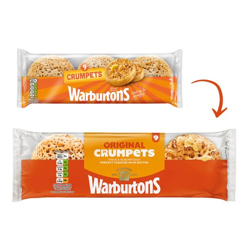 Warburtons 9 Crumpets    thumbnail 2