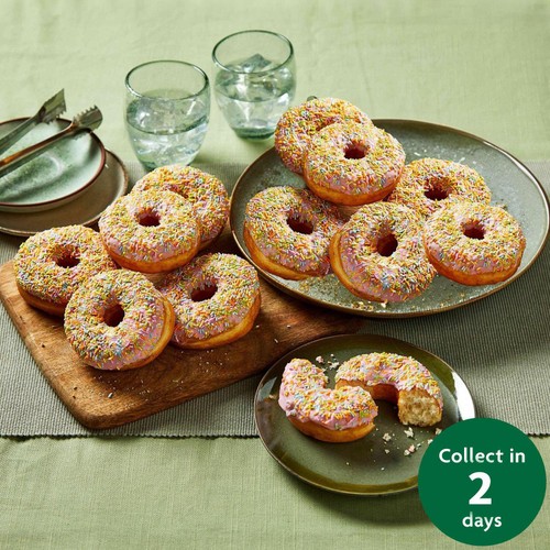 Iced Ring Doughnuts (12 Pack) FTO