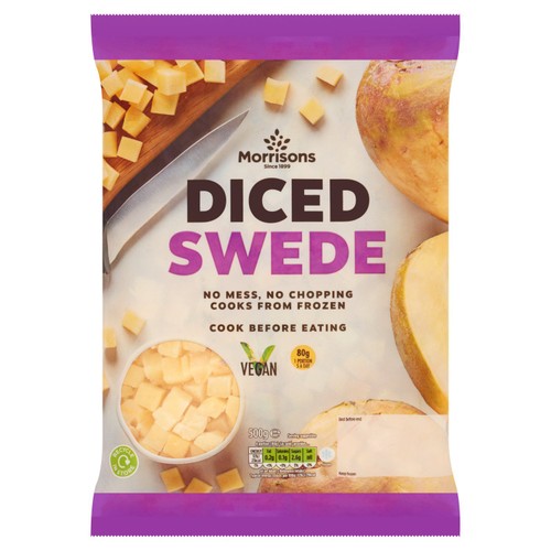 Morrisons Diced Swede 500g