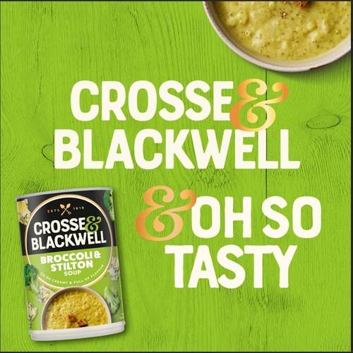 Crosse and Blackwell Best of British Broccoli and Stilton Soup thumbnail 3
