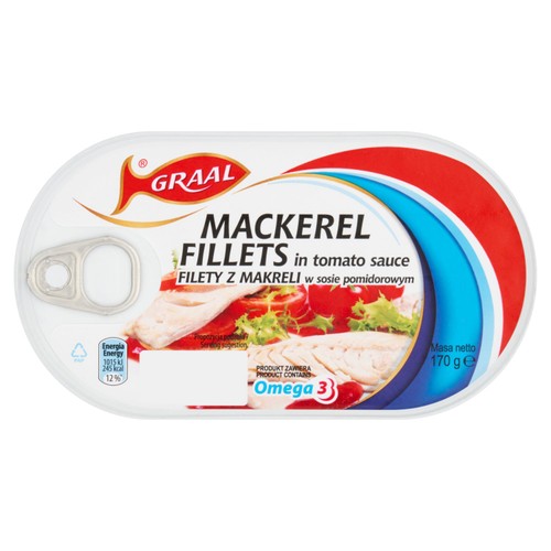 Mackerel Fillets in Tomato Sauce