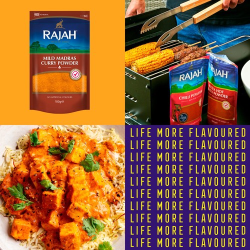 Rajah Mild Madras Curry Powder 100g thumbnail 3