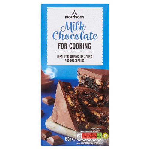 Morrisons Milk Cooking Chocolate