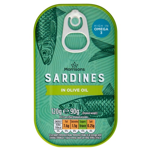 Morrisons Sardines in Olive Oil