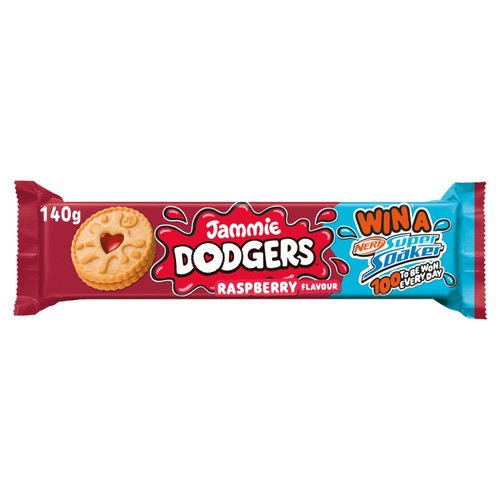Jammie Dodgers Raspberry Flavoured Biscuits