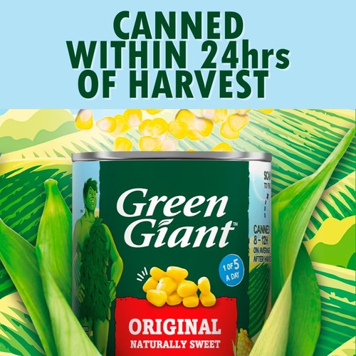 Green Giant Original Sweetcorn (4x198g) thumbnail 3