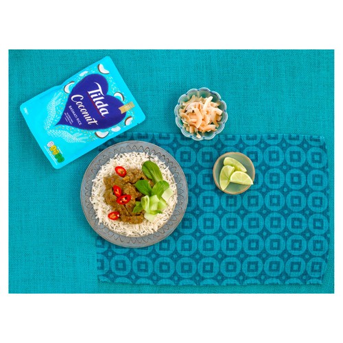 Tilda Microwave Coconut Basmati Rice thumbnail 5