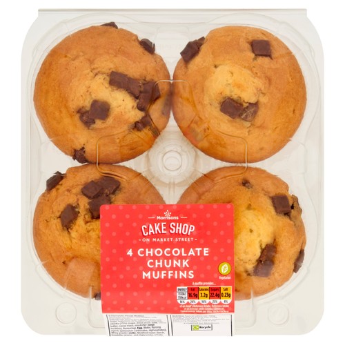 Market Street Chocolate Chunk Muffins