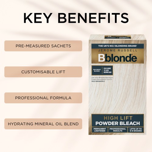 B Blonde High Lift Powder Bleach           thumbnail 3