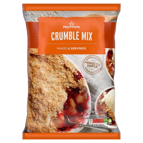 Morrisons Crumble Topping Mix
