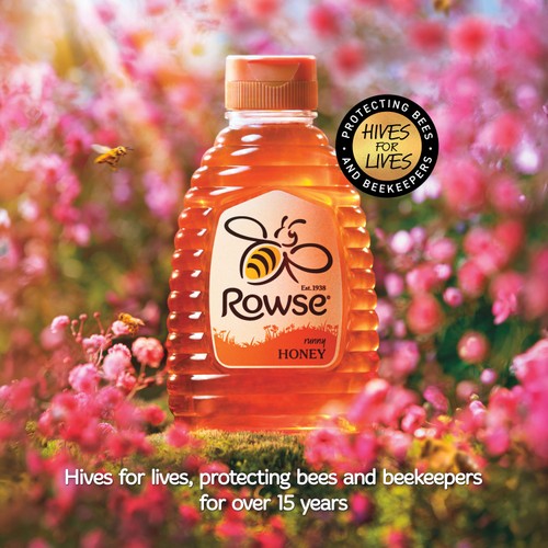 Rowse Squeezy Pure & Natural Honey  thumbnail 3