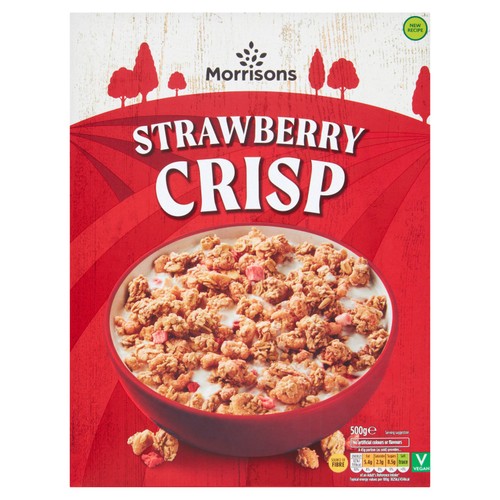 Morrisons Strawberry Crisp 500g