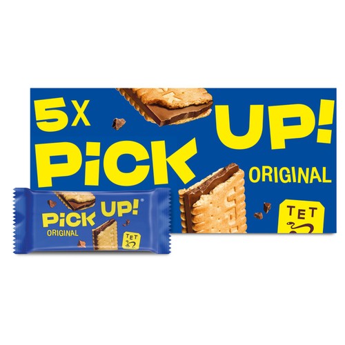 Bahlsen PiCK UP! Milk Chocolate Biscuit Bars