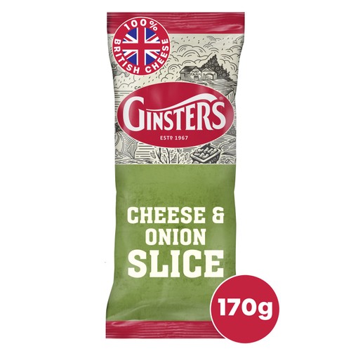 Ginsters Cheddar & Onion Slice 170G