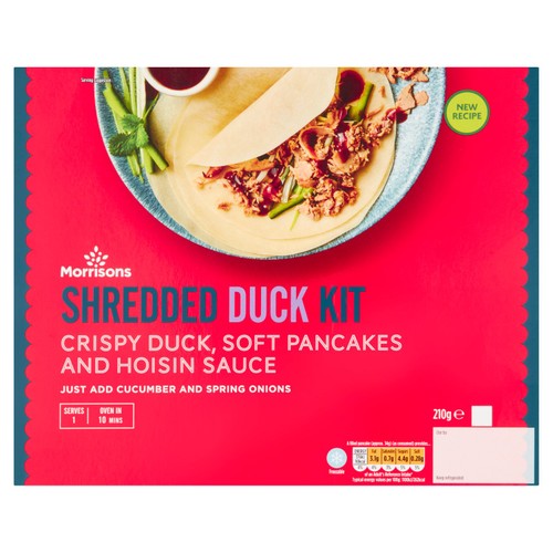 Morrisons Aromatic Shredded Duck Kit 210g