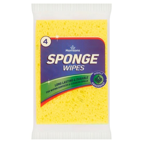 Morrisons Sponge Wipes