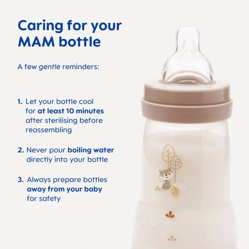  MAM Easy Start Anti Colic Bottle 2M+ thumbnail 2