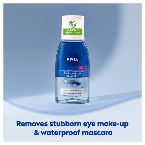 NIVEA Double Effect Waterproof Eye Make-Up Remover  thumbnail 3