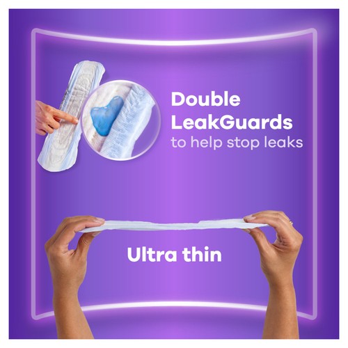 Always Discreet Incontinence Pads+ Long Plus Sensitive Bladder 8 pack thumbnail 2