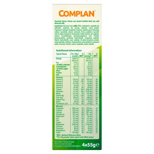 Complan Meal Replacement Chocolate  thumbnail 2
