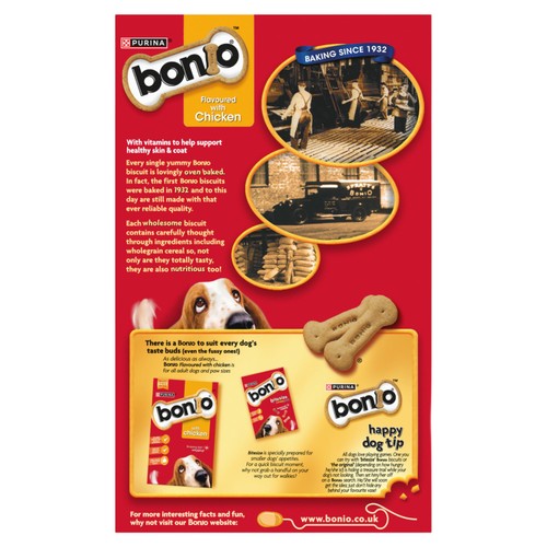 Bonio Chicken Dog Biscuits thumbnail 2