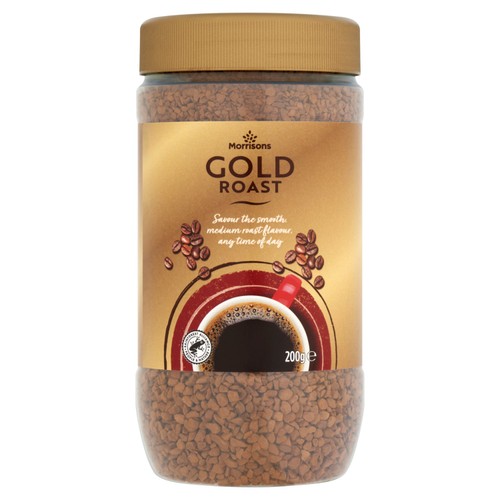 Morrisons Gold Roast Instant Coffee 200g
