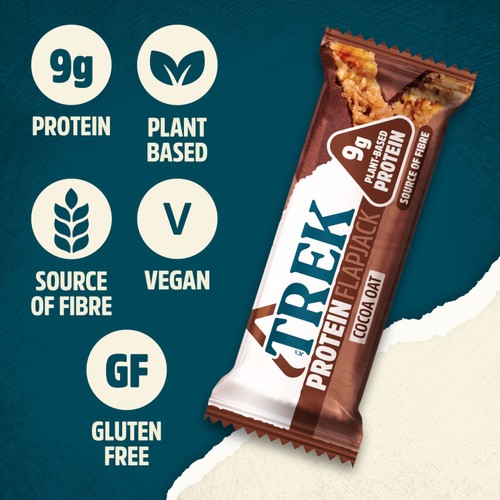 Trek Cocoa Oat Flapjack 50g thumbnail 2