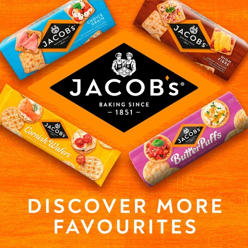 Jacob's Cream Cracker Multipack 8 Snack Packs  thumbnail 2