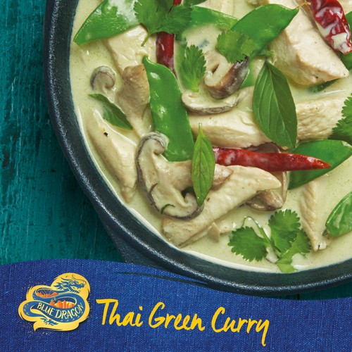 Blue Dragon 3 Step Authentic Thai Green Curry Meal Kit  253g thumbnail 2
