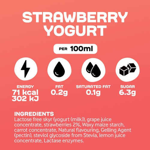 Arla Protein Strawberry Yogurt 200g thumbnail 4