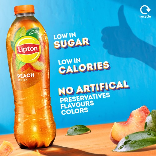 Lipton Ice Tea Peach thumbnail 4