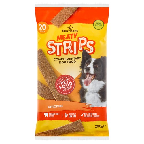 Morrisons Meaty Strips With Chicken
