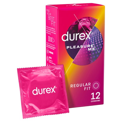 Durex Pleasure Me Ribbed and Dotted Condoms