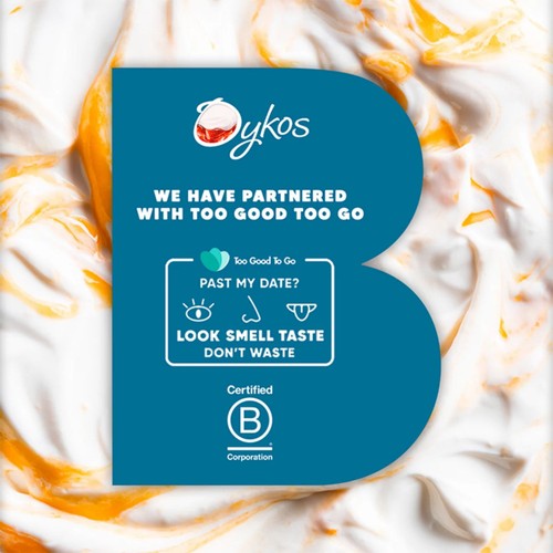 Oykos Salted Caramel Luxury Greek Style Yoghurt Dessert 4x110g thumbnail 5