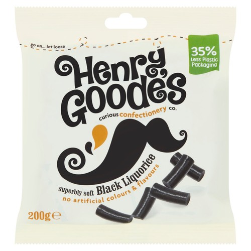Superbly Soft Black Liquorice 200g