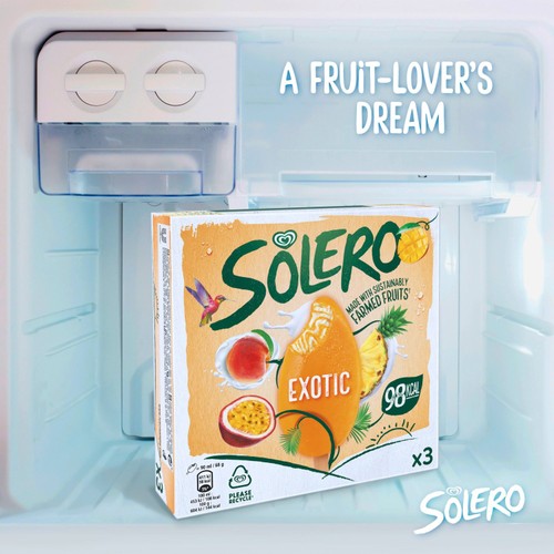 Solero Exotic Ice Cream Sticks 3 x 90ml thumbnail 5