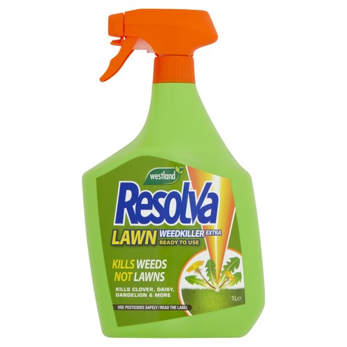 Westland Resolva Ready to Use Lawn Weedkiller Spray 1L