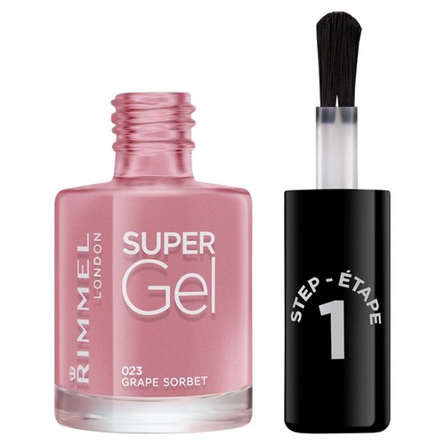 Rimmel London Super Gel Nail Polish Grape Sorbet thumbnail 2