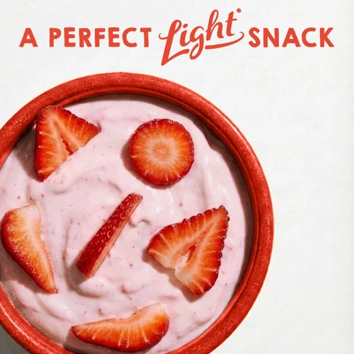 Light & Free Strawberry Greek Style Fat Free Yoghurt Multipack 4x115g thumbnail 4