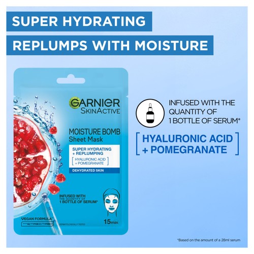 Garnier Moisture Bomb Tissue Mask  thumbnail 2