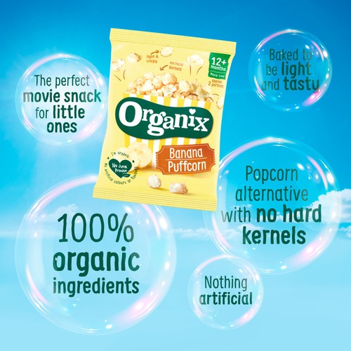  Organix Banana Puffcorn 12+ Months  thumbnail 4