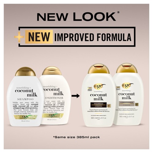 Ogx Nourishing Coconut Milk Shampoo thumbnail 5