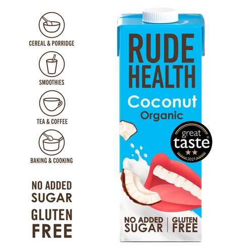 Rude Health Coconut Organic 1L thumbnail 2