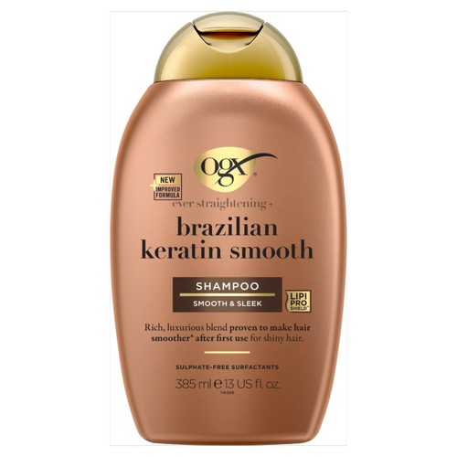 OGX Ever Straightening+ Brazilian Keratin Smooth pH Balanced Shampoo