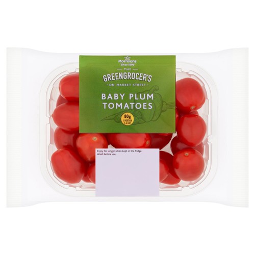 Morrisons Baby Plum Tomatoes 250g
